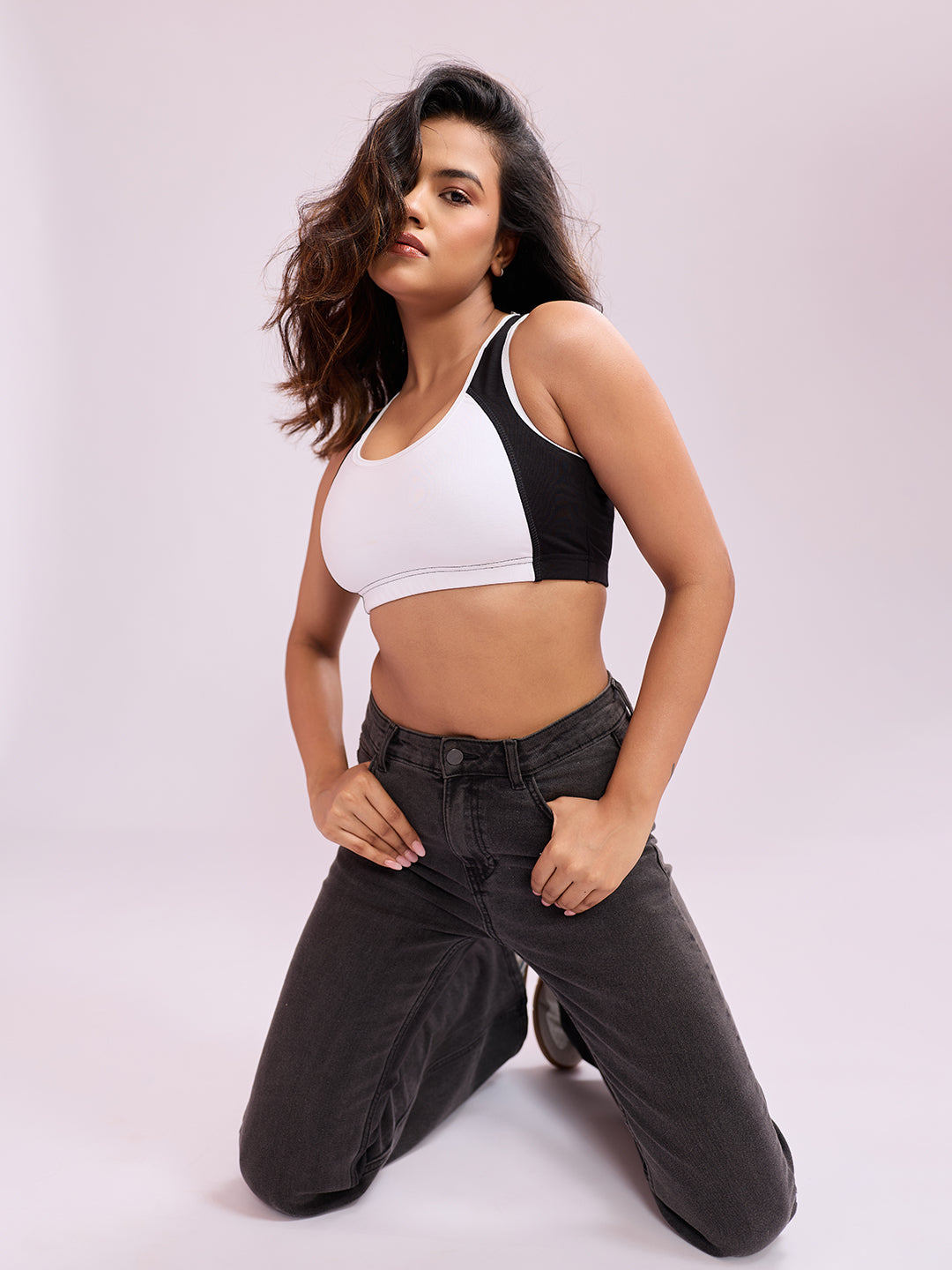 Smooth Contour Bra Top - Black