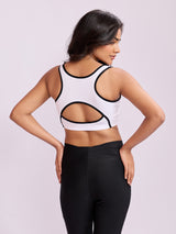Smooth Contour Bra Top - White