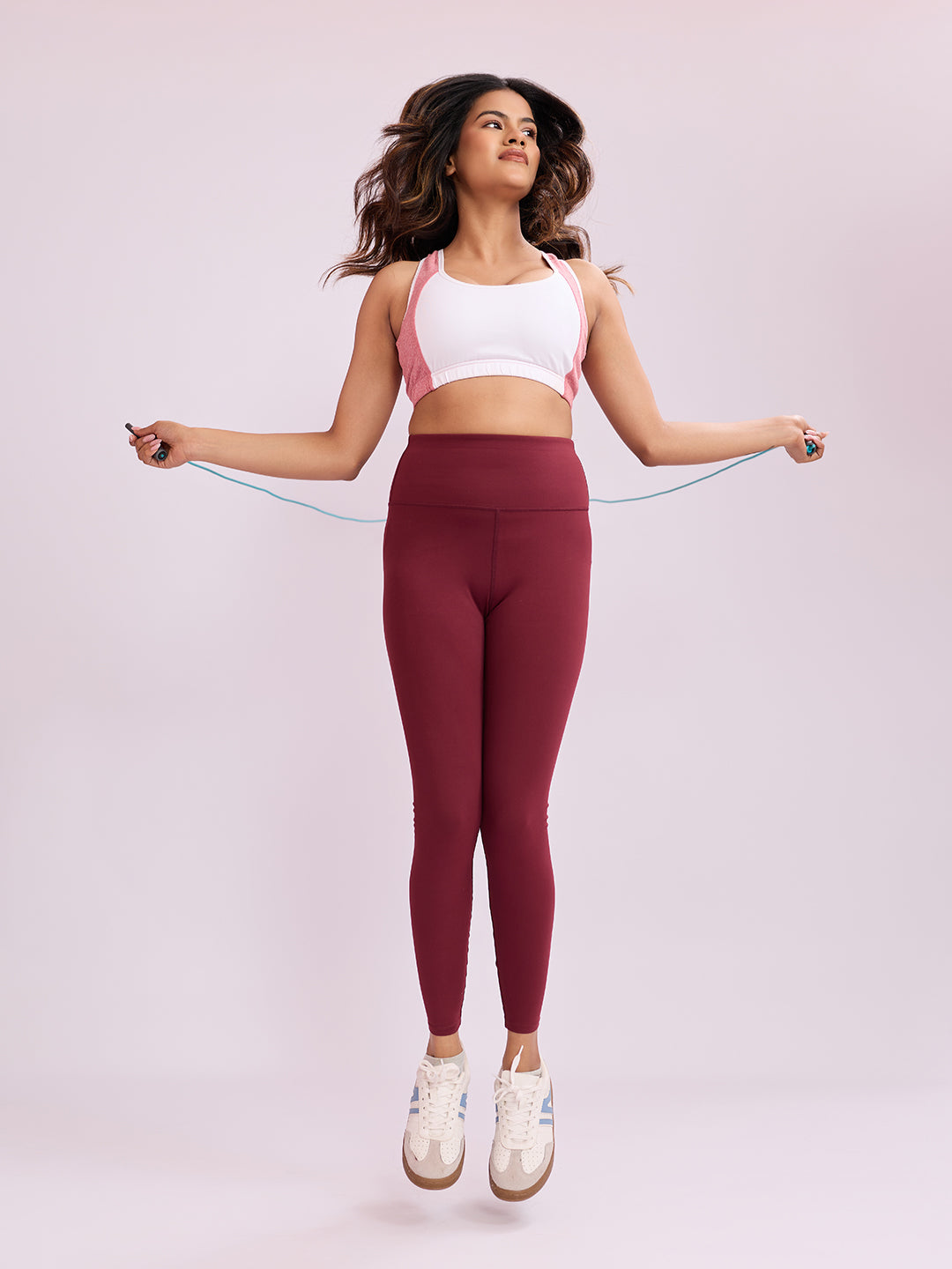 Smooth Contour Bra Top - Milange Pink