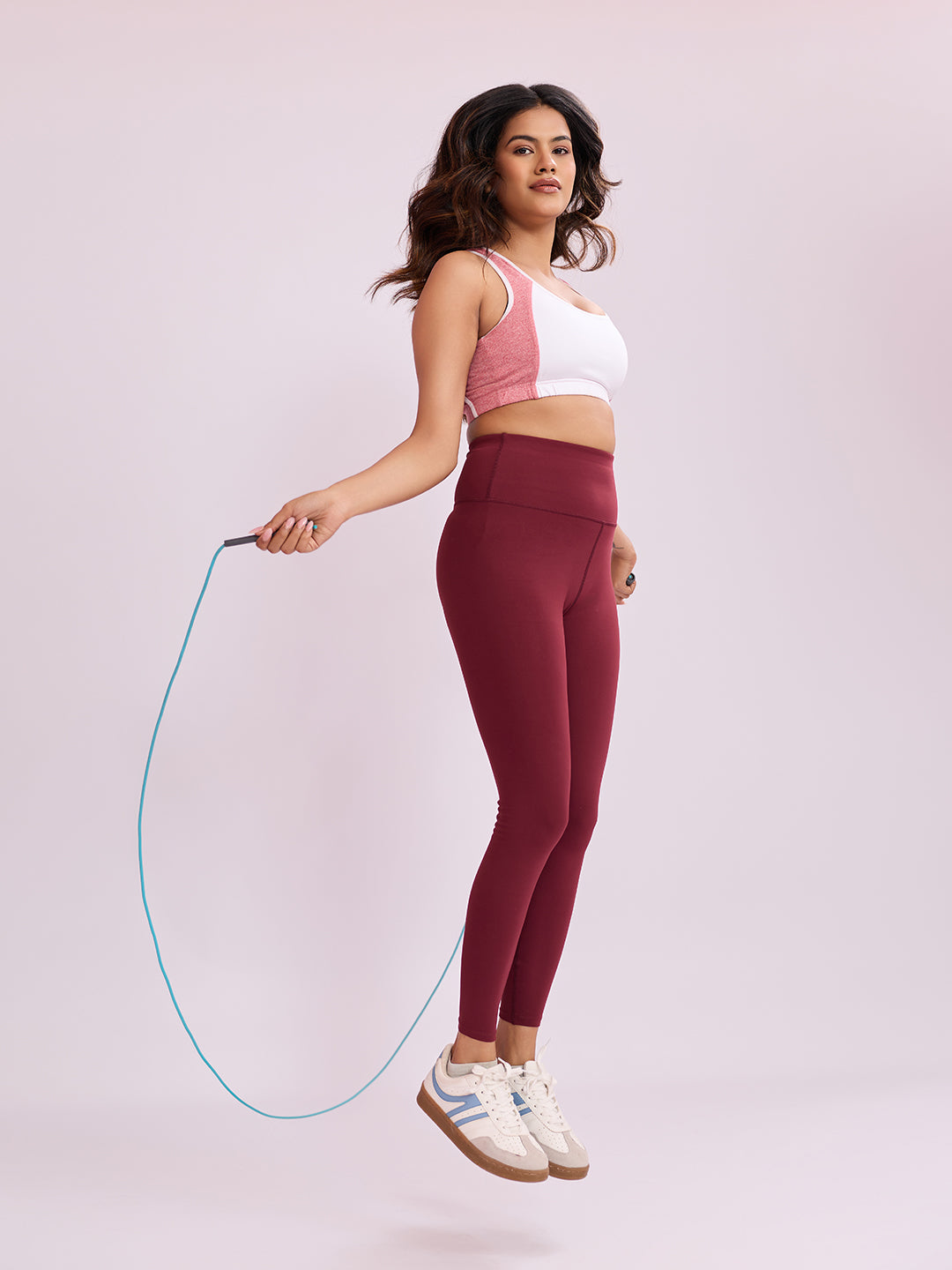 Smooth Contour Bra Top - Milange Pink