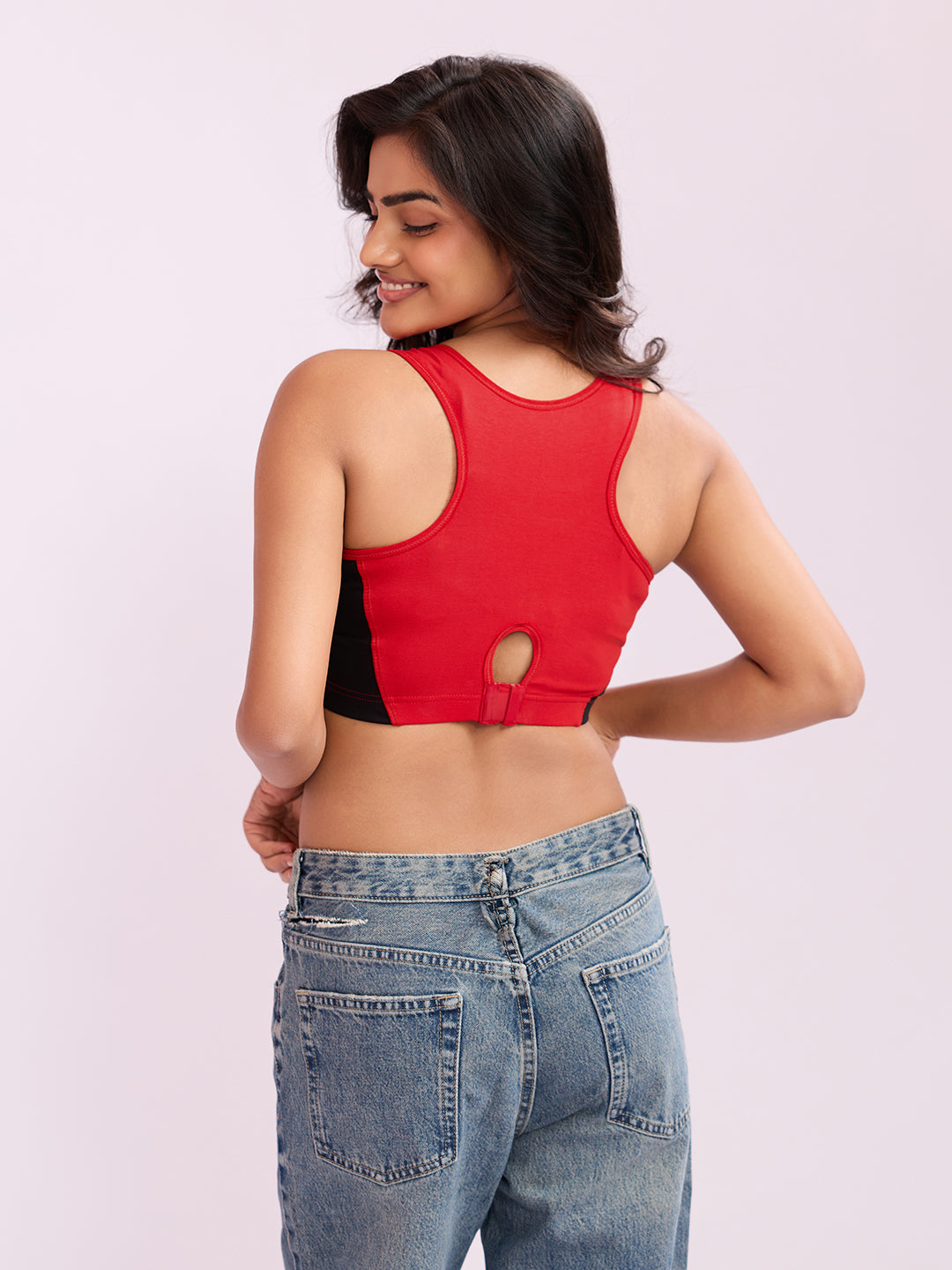 Daily Ease Bra Top - Red
