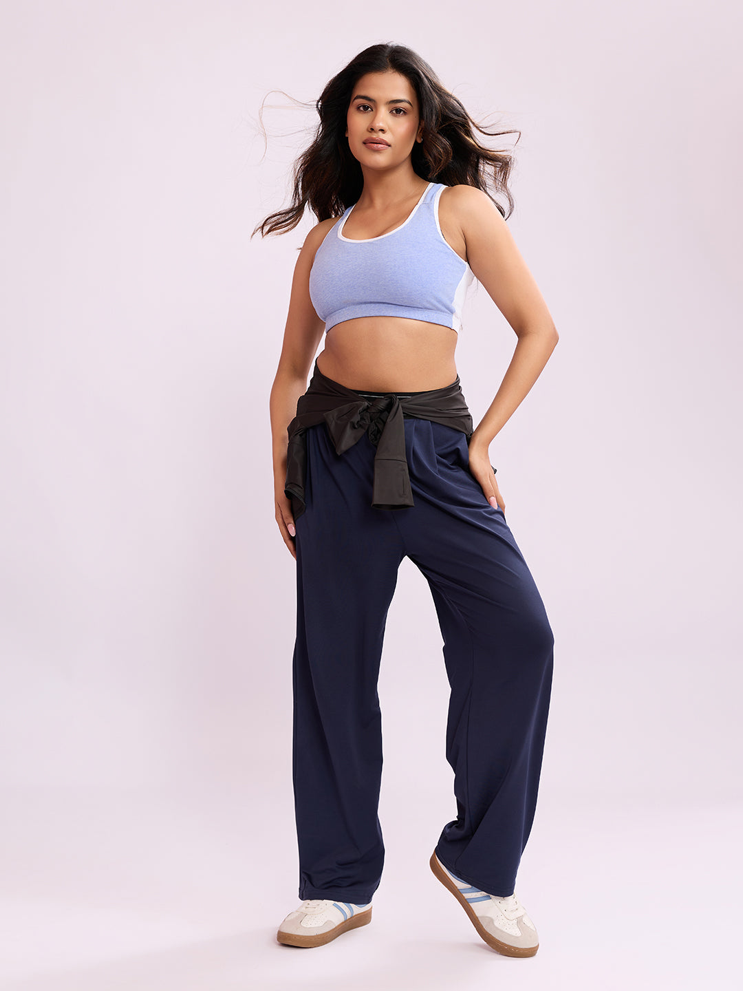 Daily Ease Bra Top - Milange Blue