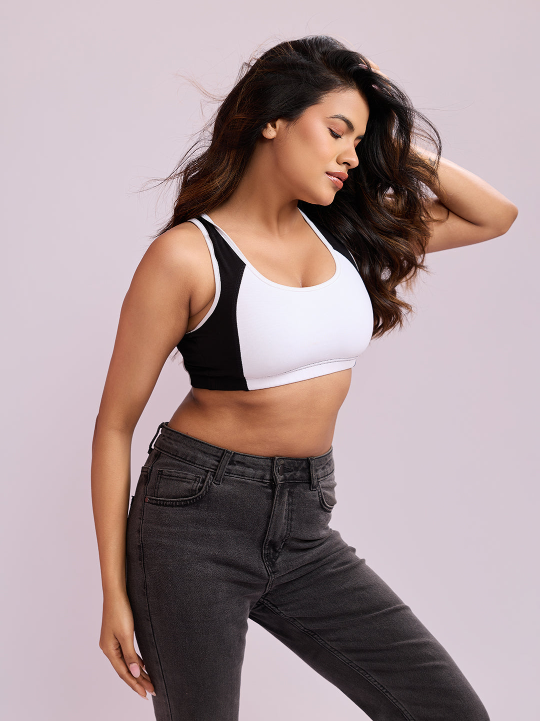 Smooth Contour Bra Top - Black