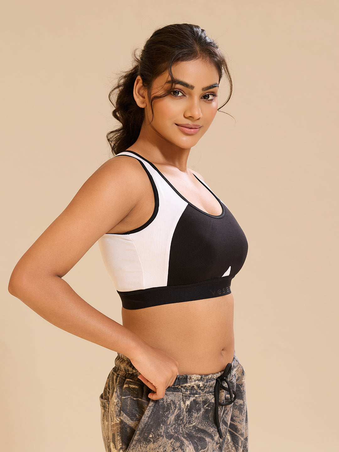 Bare Comfort Bra Top – White