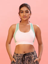 Cloud Soft Seamless Bra - Milange Green