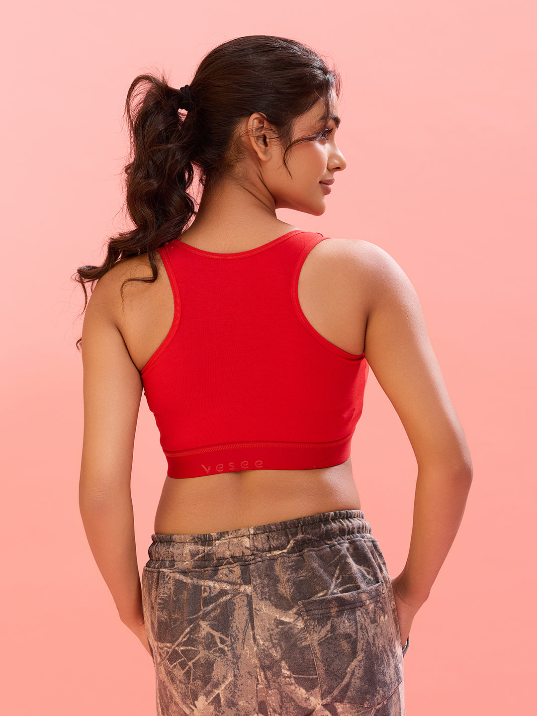 Ultra Smooth Daily Bra – Red