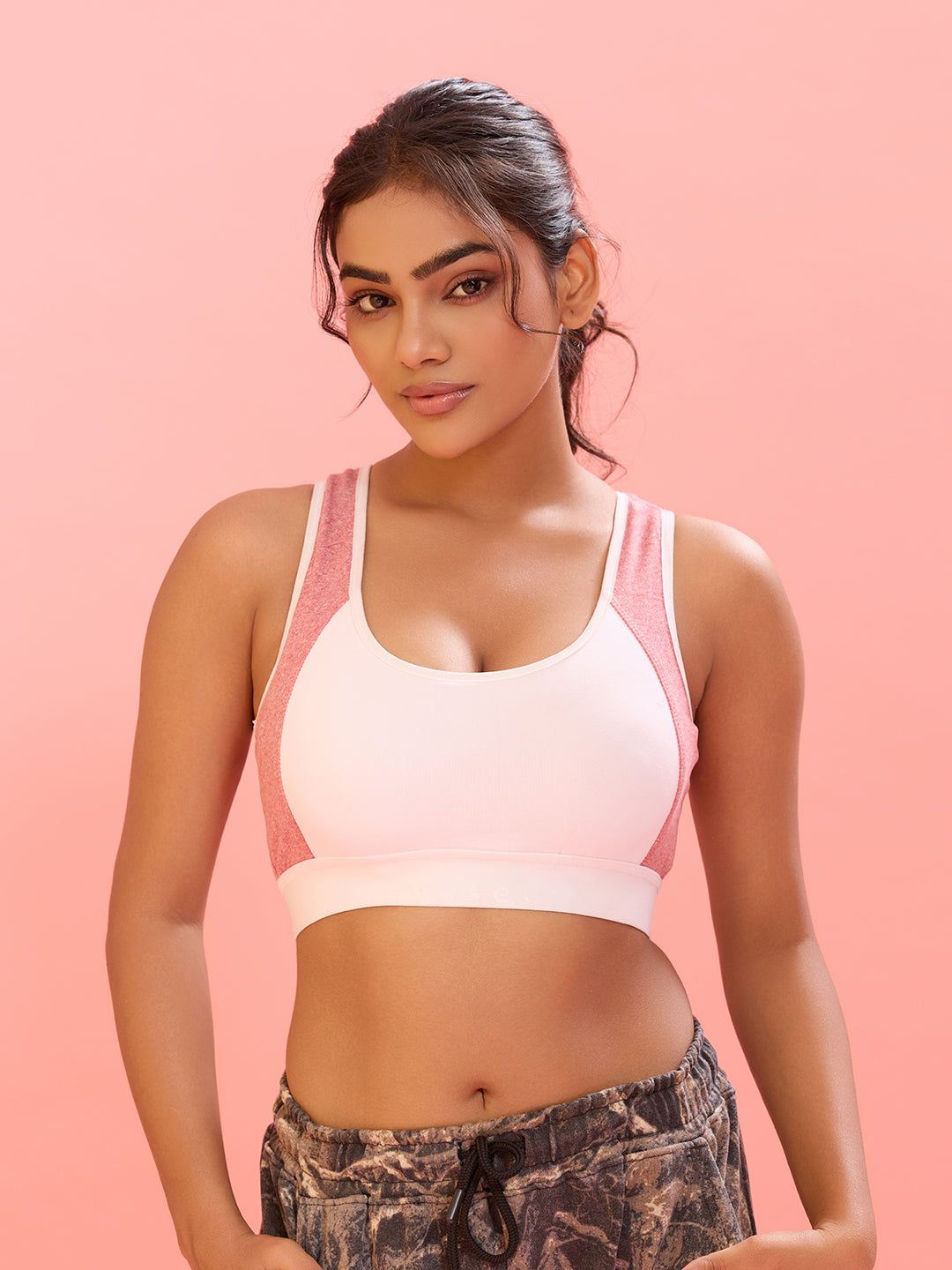 Cloud Soft Seamless Bra - Milange Pink