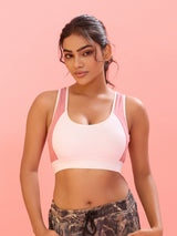 Cloud Soft Seamless Bra - Milange Pink