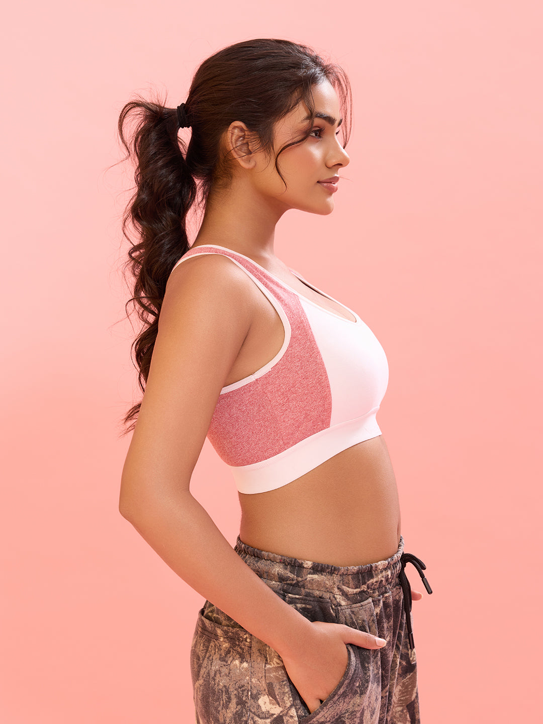 Cloud Soft Seamless Bra - Milange Pink