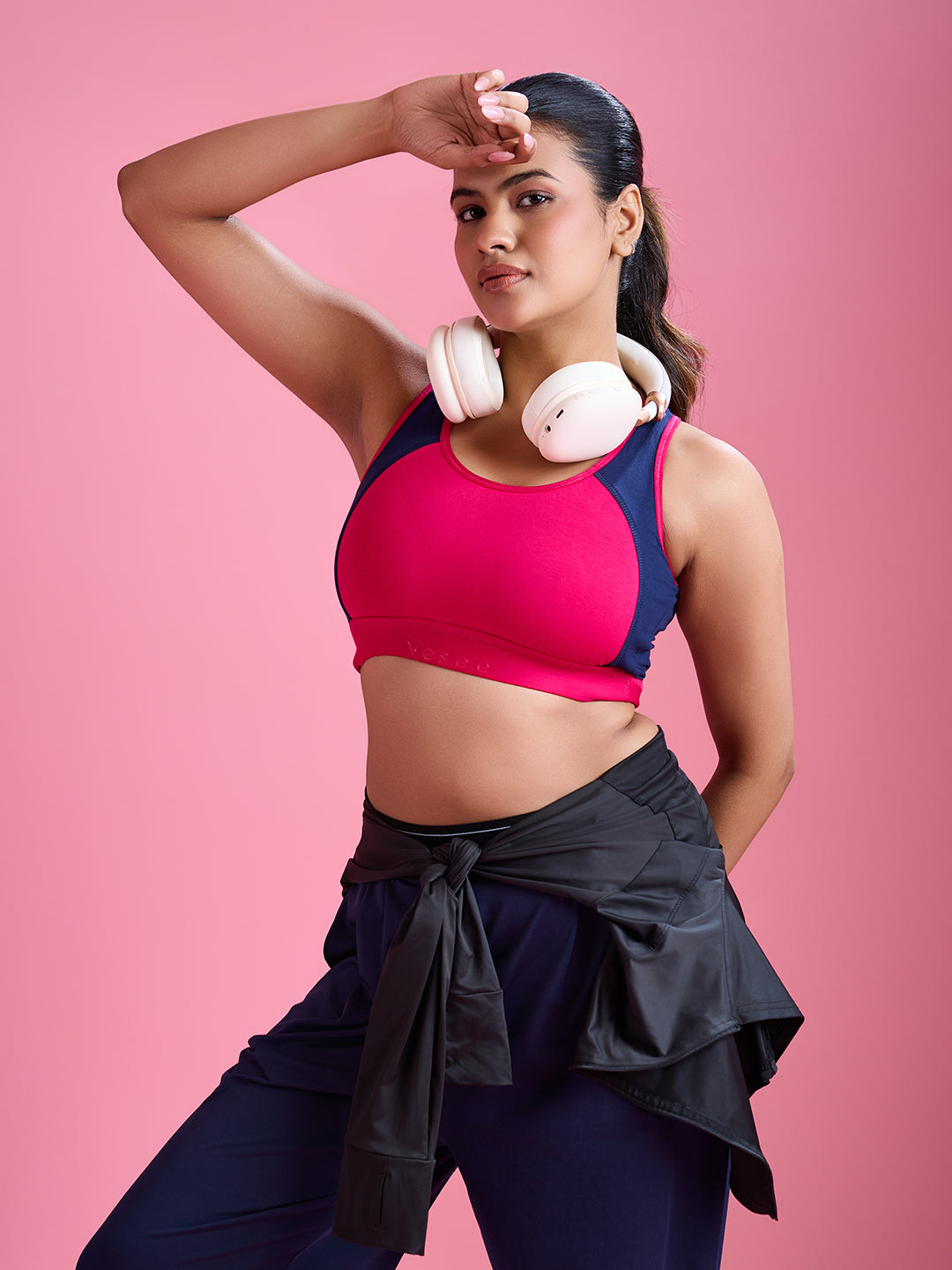 Cloud Soft Seamless Bra - Navy Blue