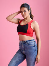 Cloud Soft Seamless Bra - Red