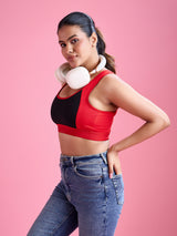 Cloud Soft Seamless Bra - Red