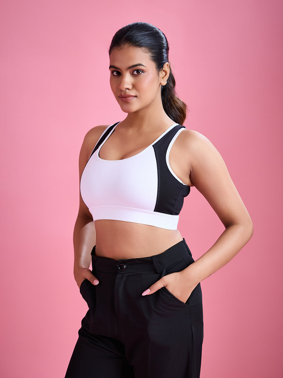 Cloud Soft Seamless Bra - Black