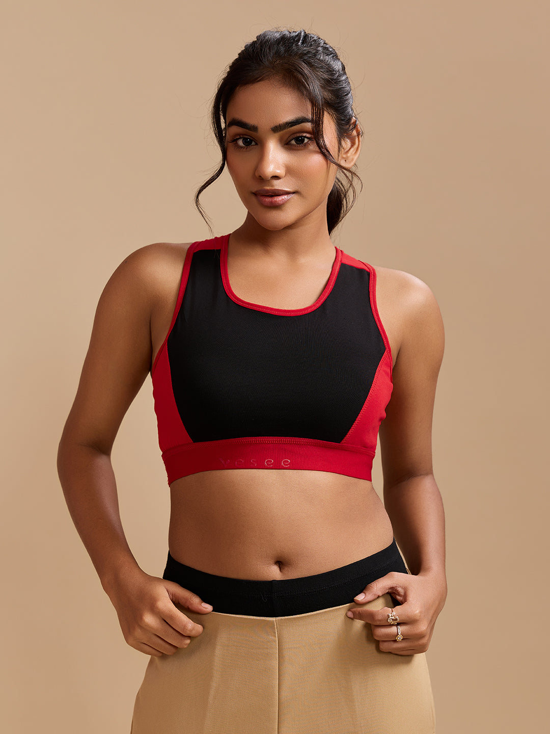 Air Touch Seamless Bra – Red