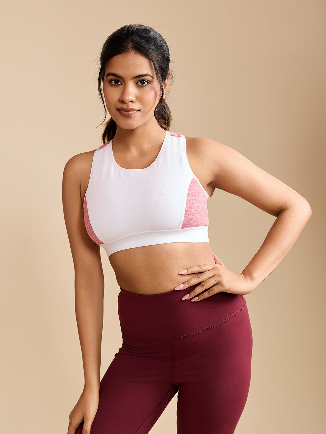 Air Touch Seamless Bra – Milange Pink