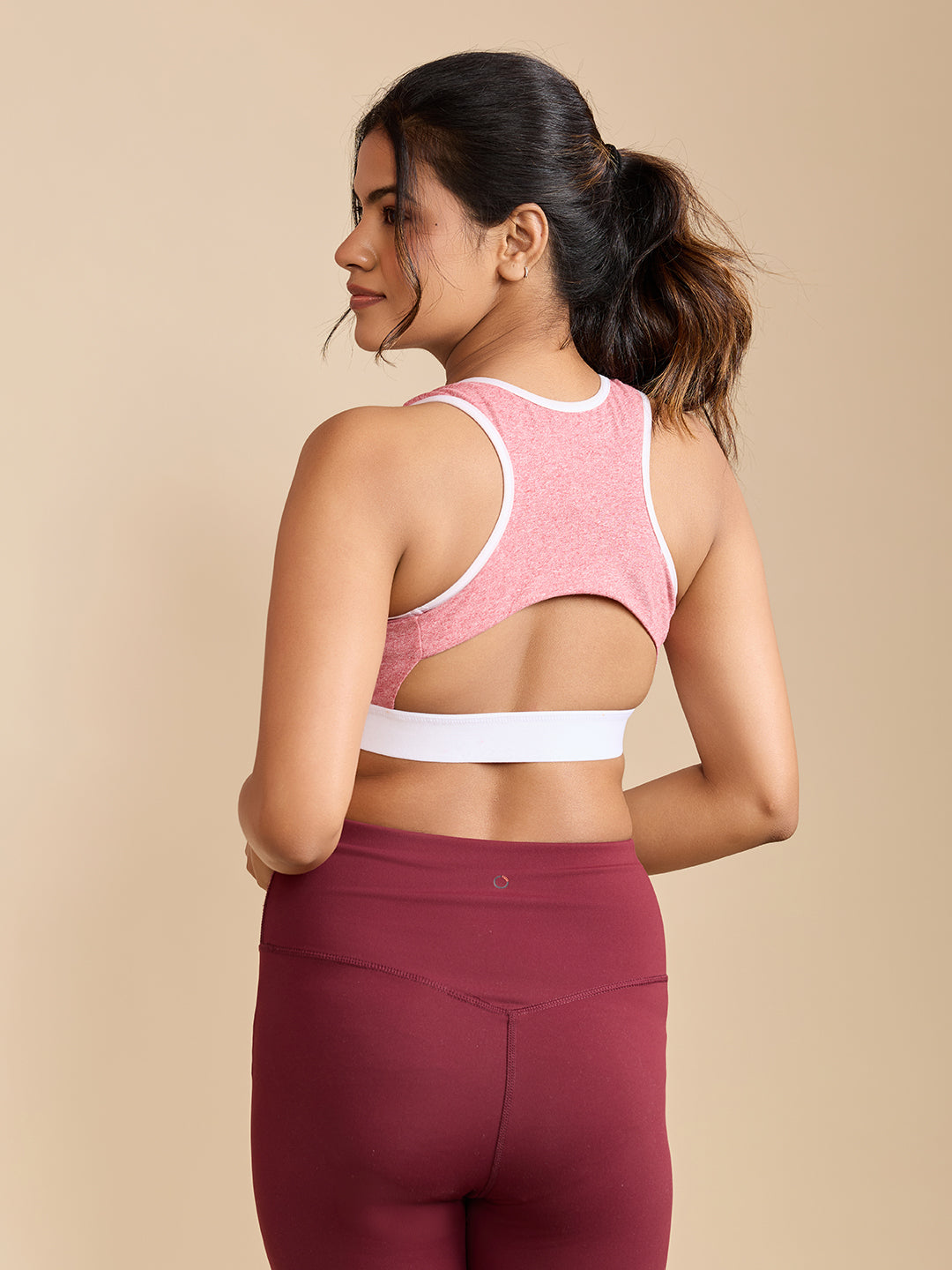 Air Touch Seamless Bra – Milange Pink