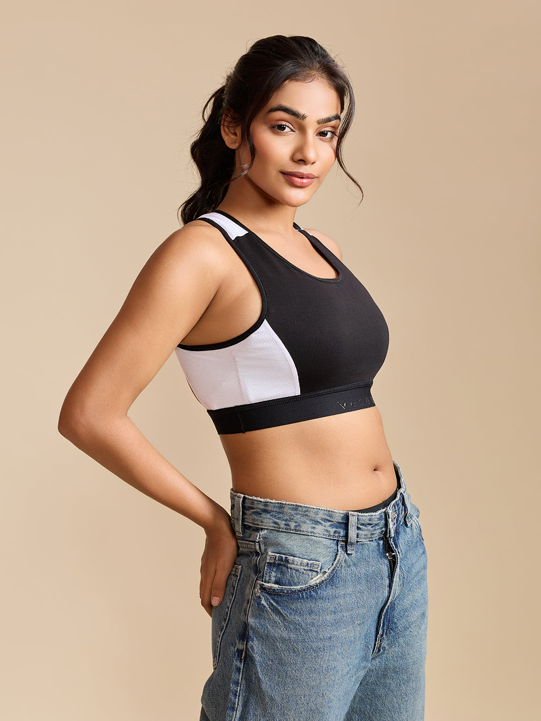 Air Touch Seamless Bra – White