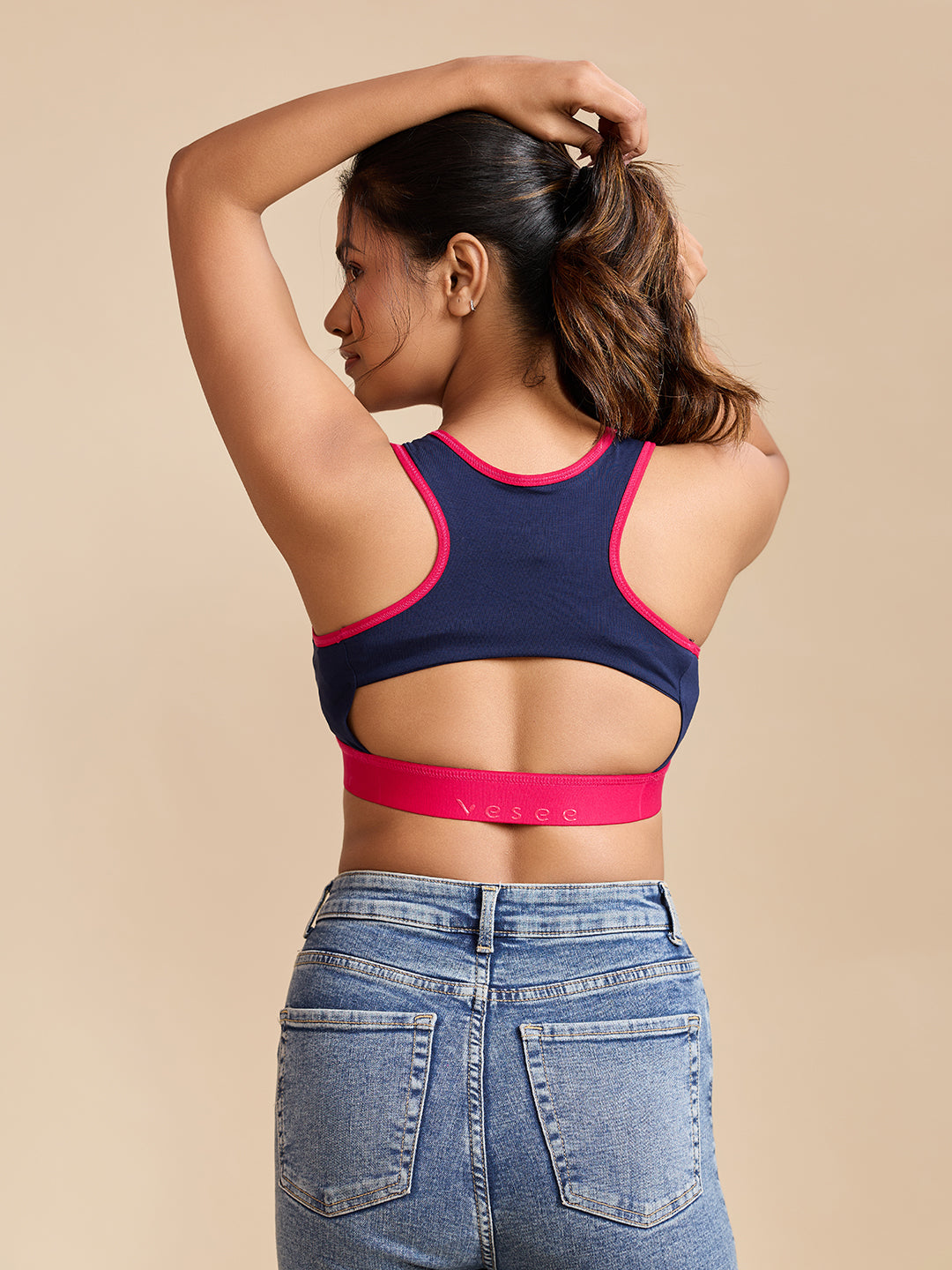 Air Touch Seamless Bra – Navy Blue