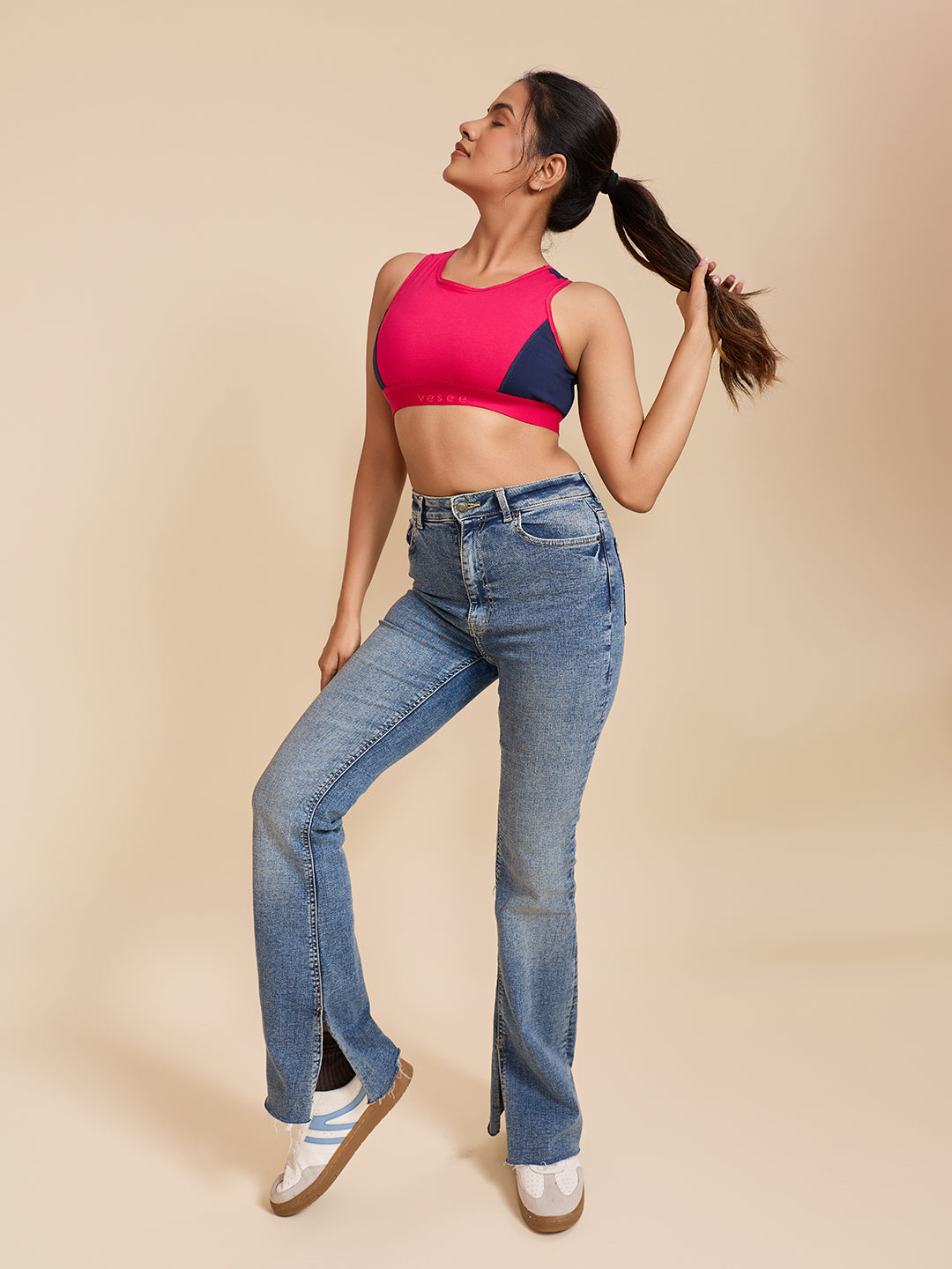 Air Touch Seamless Bra – Navy Blue