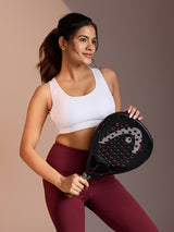 Seamless Ease Bra Top - White