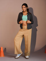 Seamless Ease Bra Top - Milange Green