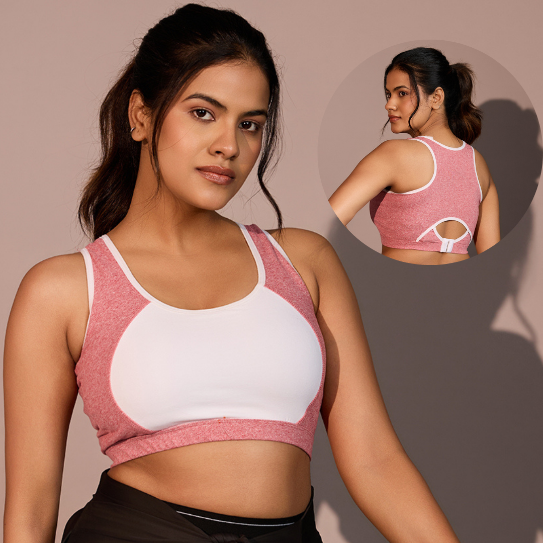 All Day Comfort Bra – Milange Pink