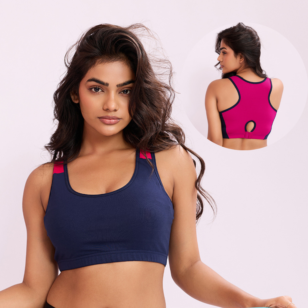 Daily Ease Bra Top - Pink