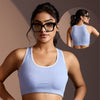 Seamless Ease Bra Top - Milange Blue