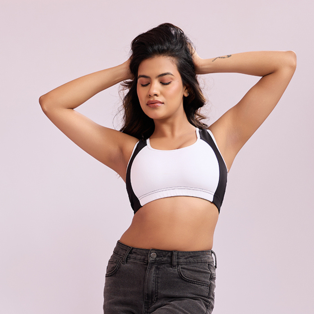 Smooth Contour Bra Top - Black