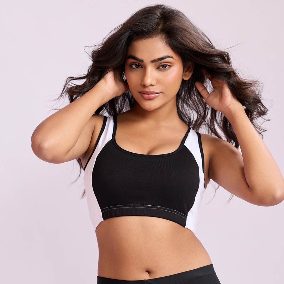 Smooth Contour Bra Top - White
