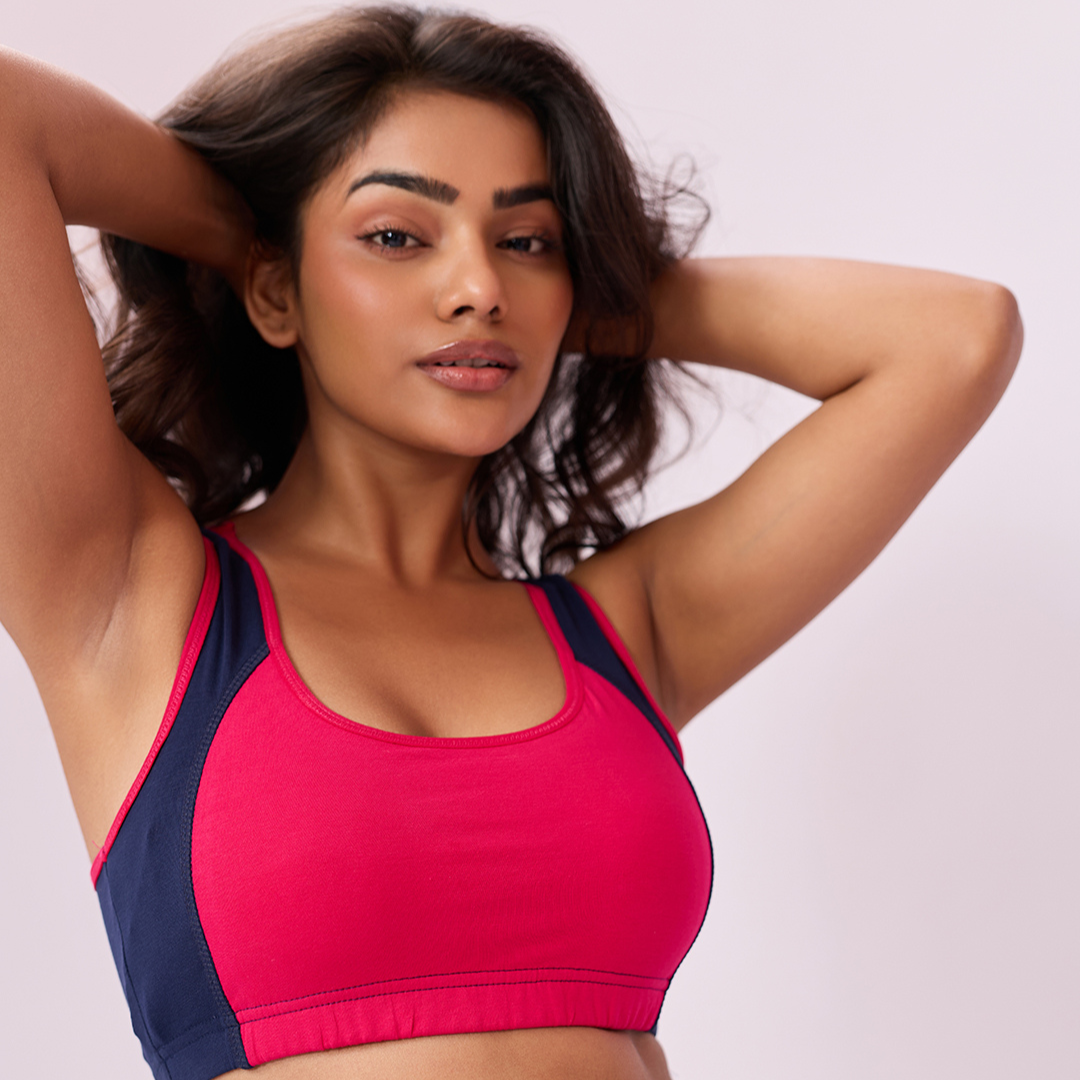 Smooth Contour Bra Top - Navy Blue