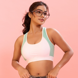 Cloud Soft Seamless Bra - Milange Green