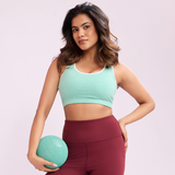Daily Ease Bra Top - Milange Green