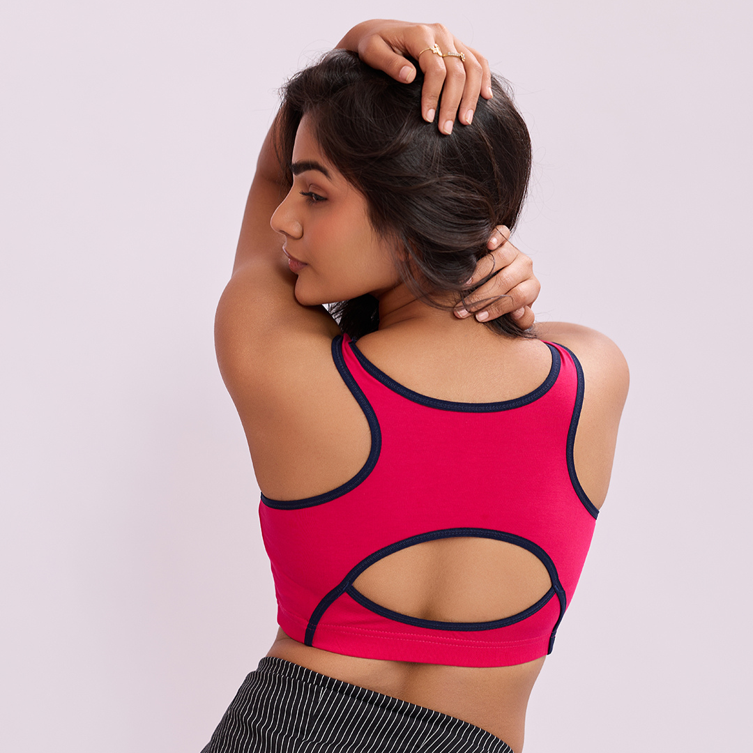 Smooth Contour Bra Top - Pink
