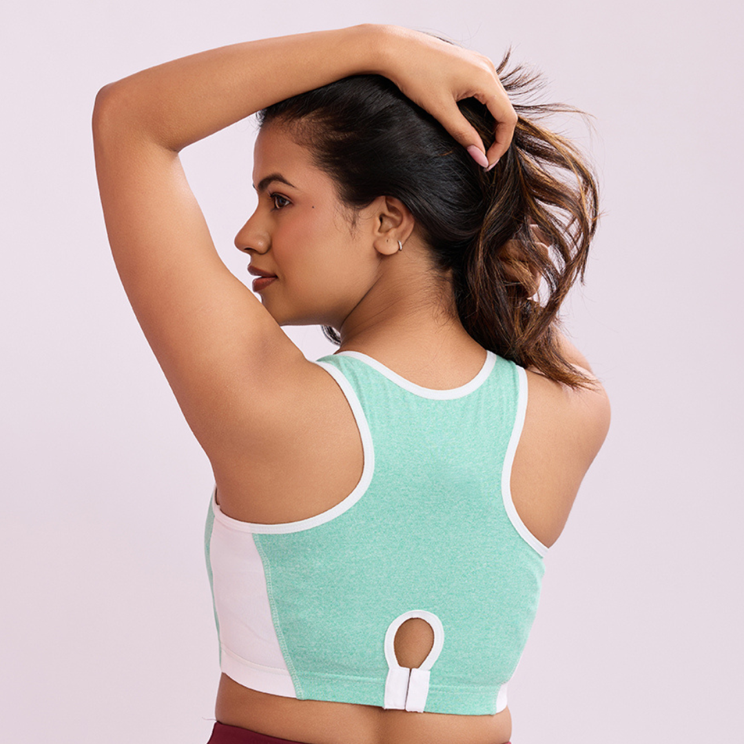 Daily Ease Bra Top - Milange Green