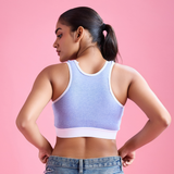 Ultra Smooth Daily Bra – Milange Blue