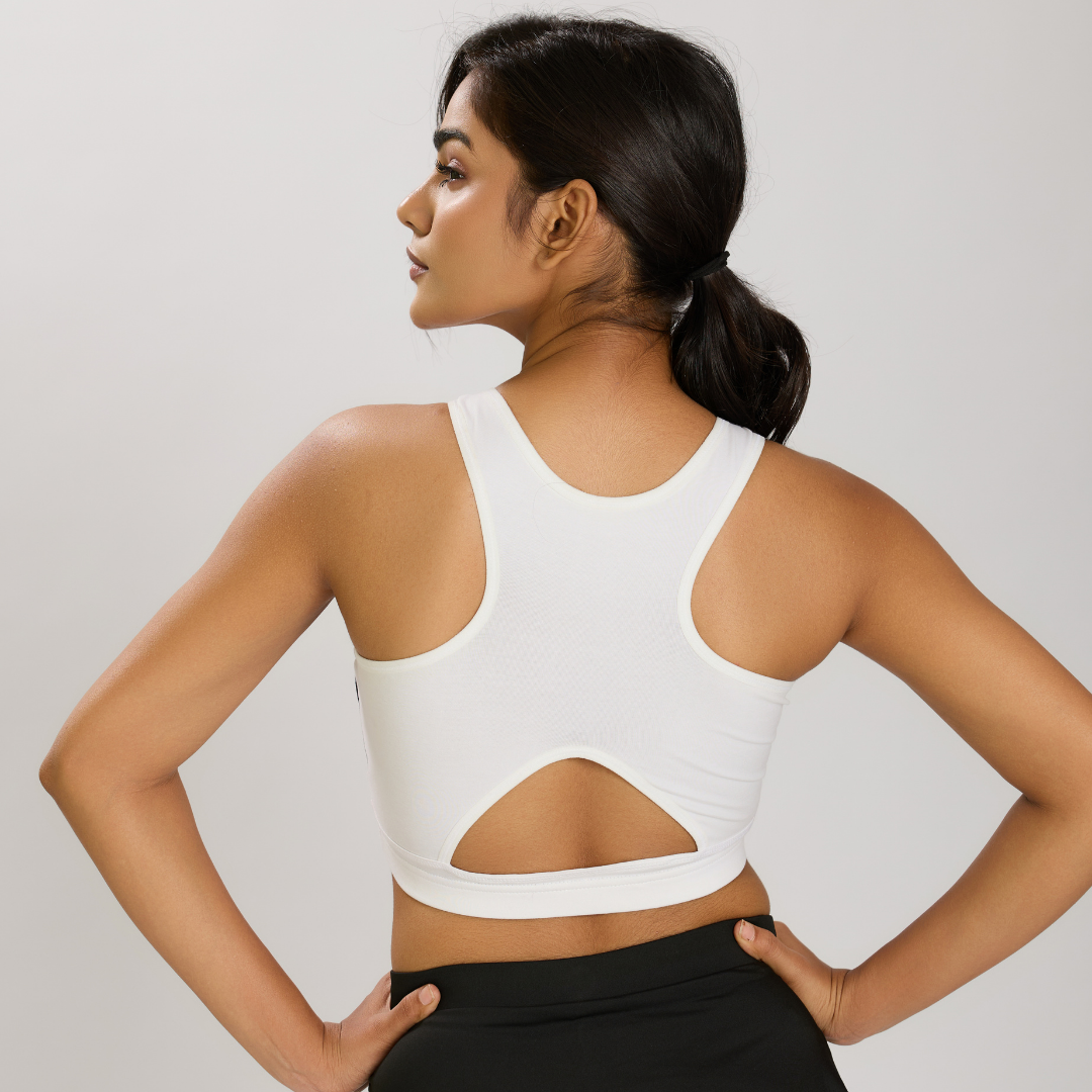 Breeze Breathable Bra - White