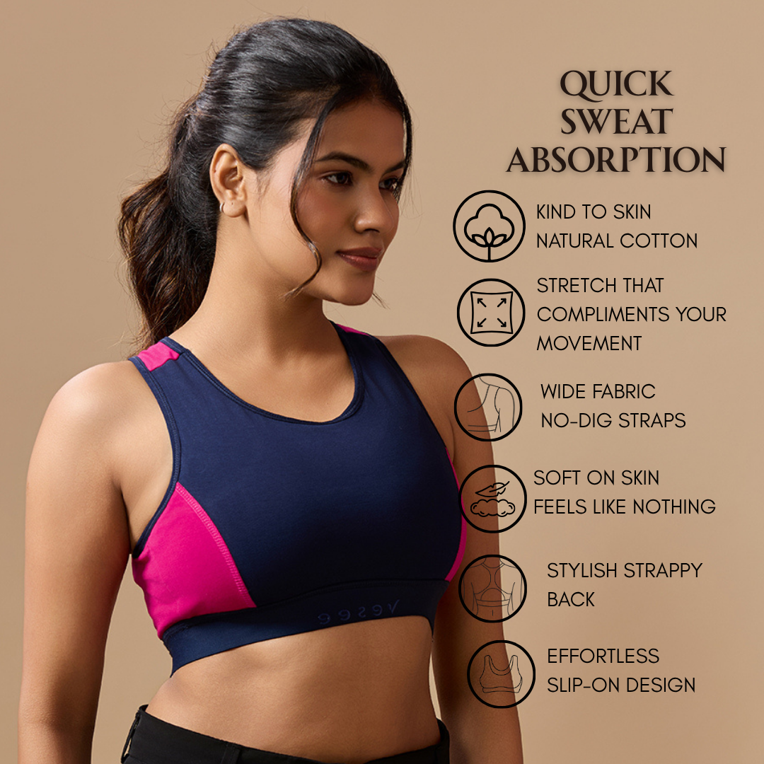Air Touch Seamless Bra– Pink