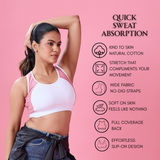 Ultra Smooth Daily Bra – Milange Pink