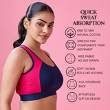Ultra Smooth Daily Bra – Pink