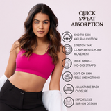 Daily Ease Bra Top - Navy Blue