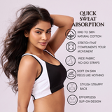 Smooth Contour Bra Top - White