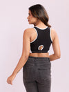 ⁠Daily Ease Bra Top - Black