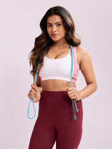 Smooth Contour Bra Top - Milange Pink