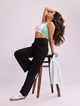 Smooth Contour Bra Top - Milange Green
