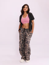 ⁠Daily Ease Bra Top - Milange Pink