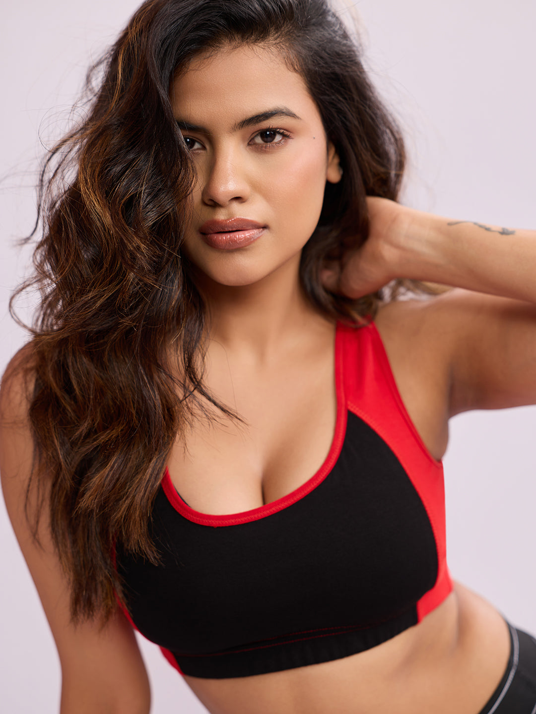 Smooth Contour Bra Top - Red