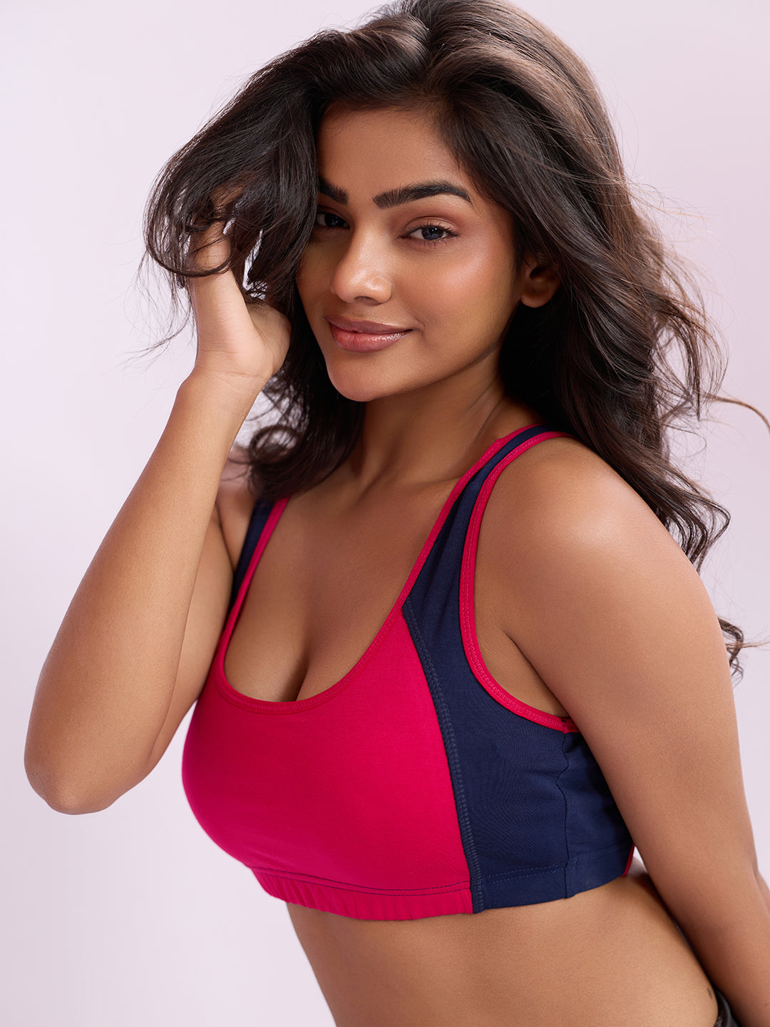 Smooth Contour Bra Top - Navy Blue