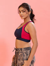 ⁠Cloud Soft Seamless Bra - Blue
