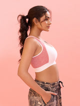 ⁠Cloud Soft Seamless Bra - Milange Pink
